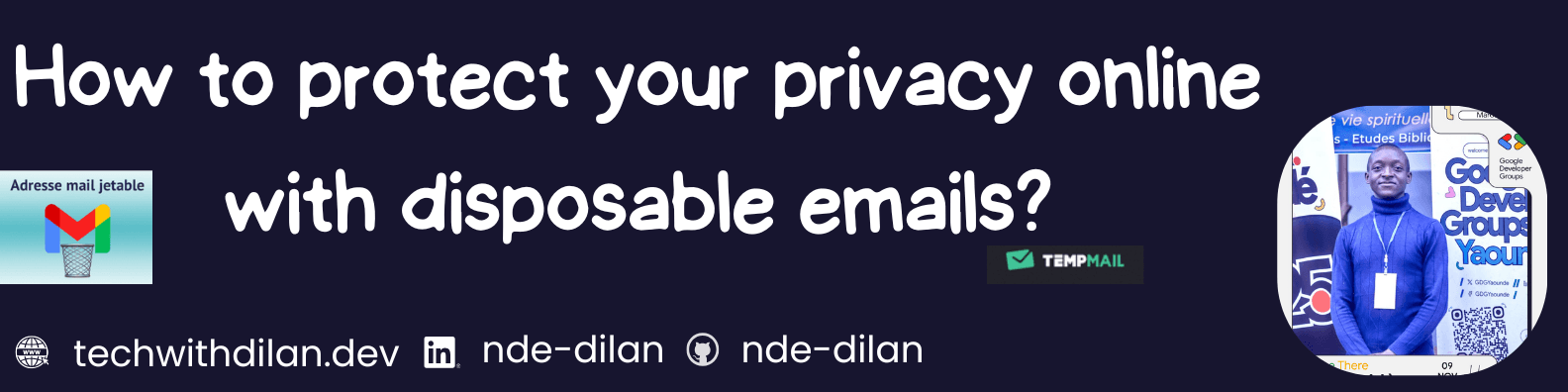 How to protect your privacy online with disposable emails?